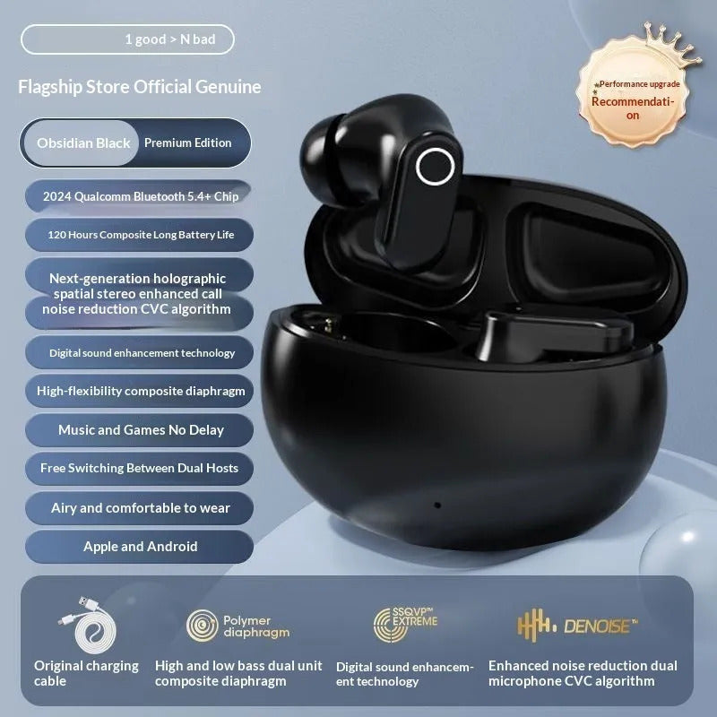 Bluetooth Wireless Noise-canceling In-ear Headphones