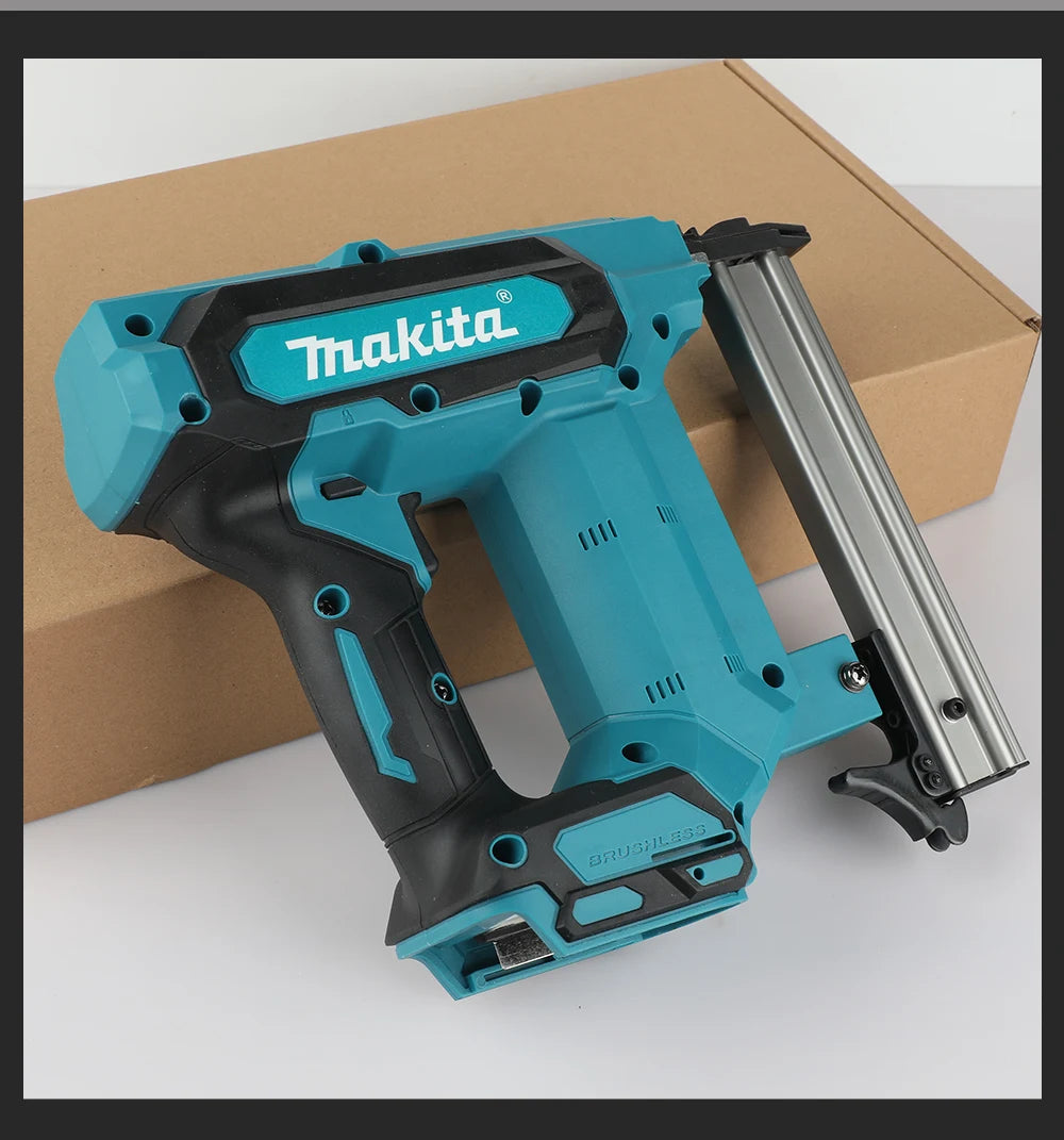 Makita's New Nail Gun F30, Brushless Power Tool, Ergonomic Grip, Electric Pneumatic Gun, Woodworking Tool (without Battery)