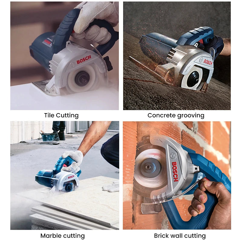 Bosch Marble Cutting Machine GDC 140 GDM 13-34 Professional Handheld Electric Circular Saw Seamless High-Precision Fabrication