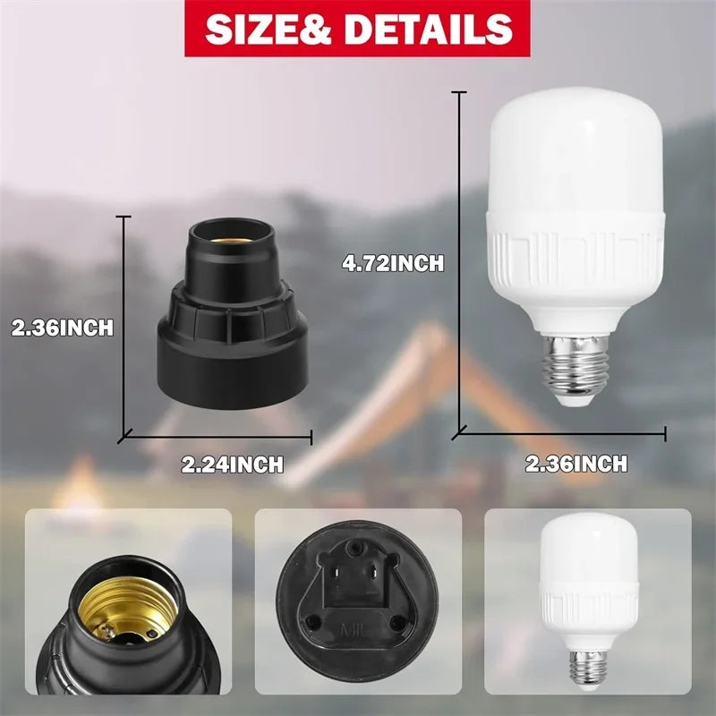 LED Work Light for Milwaukee 12V with LED Bulb 12W 1300LM Handheld LED Flashlight for Milwaukee 12V Max 6500K Cool White Light