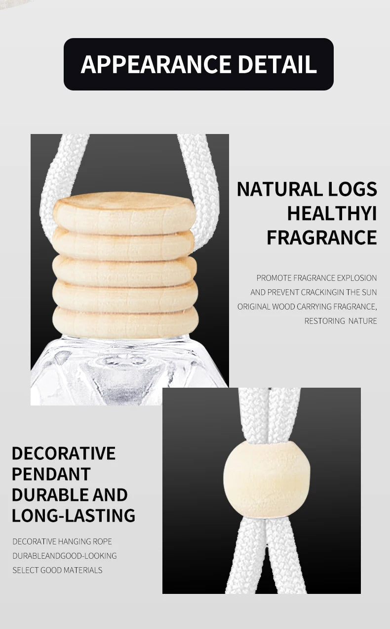 Ambientador Perfumado para Auto Fragancia de Larga Duracion