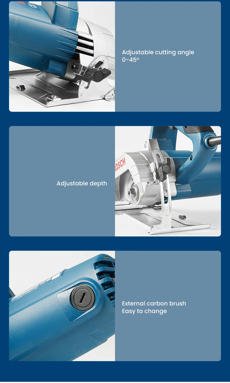 Bosch Marble Cutting Machine GDC 140 GDM 13-34 Professional Handheld Electric Circular Saw Seamless High-Precision Fabrication