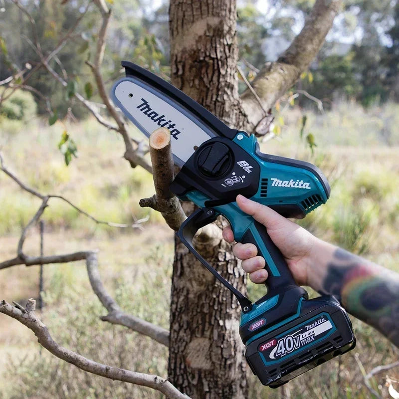 2026 Makita Electric Chain Saw:18V,20MM Stroke,8.0M/S Speed,equipped with Anti-Flying Splash Baffle and Automatic Chain Saw