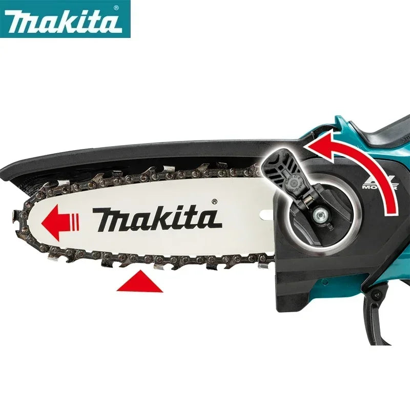 2026 Makita Electric Chain Saw:18V,20MM Stroke,8.0M/S Speed,equipped with Anti-Flying Splash Baffle and Automatic Chain Saw