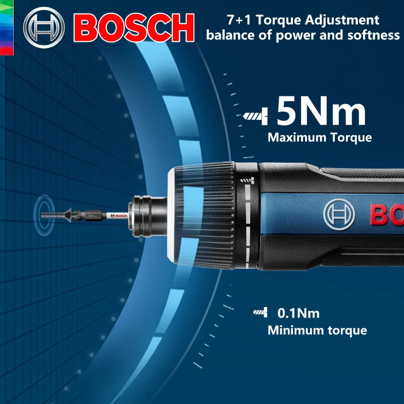 BOSCH GO 3 Cordless Screwdriver 3.6V Lithium-ion Battery Rechargeable Cordless Drill with Box Bosch GO3 Professional Tool Set