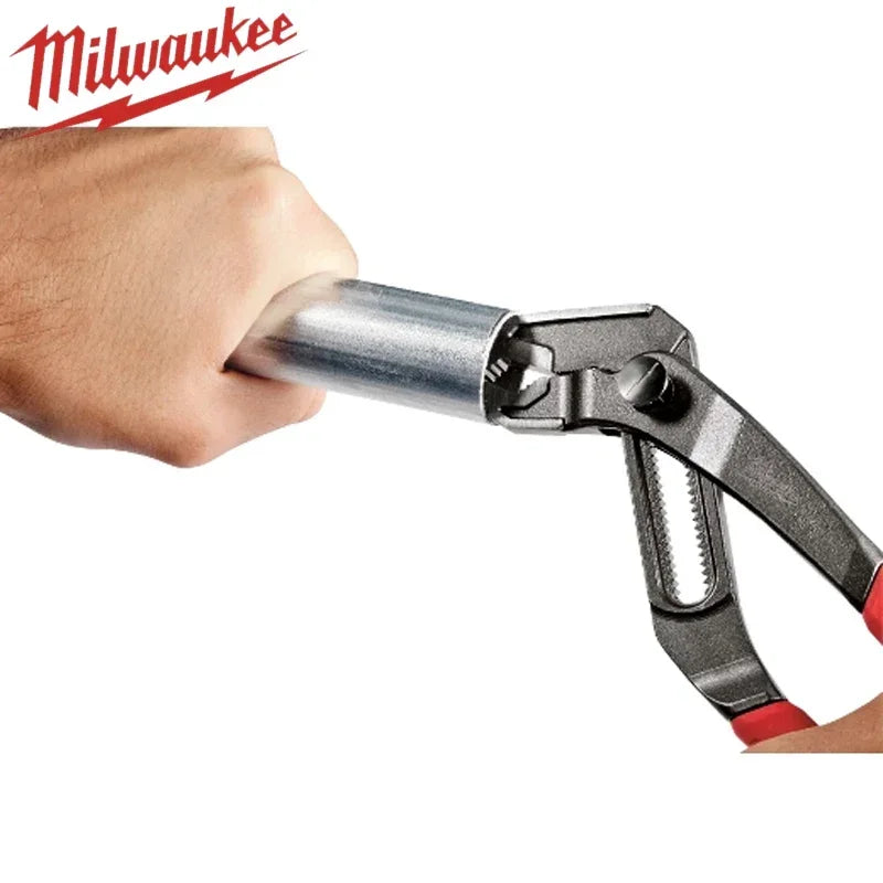 MILWAUKEE 10" Comfort Grip Hex-Jaw Pliers Multi Functional Milwaukee Hand Tools Power Tool Accessories V-Jaw Pliers 48-22-6210