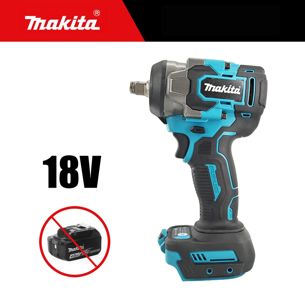 Llave de Impacto Inalámbrica Makita 18V 500 N·m Sin Escobillas