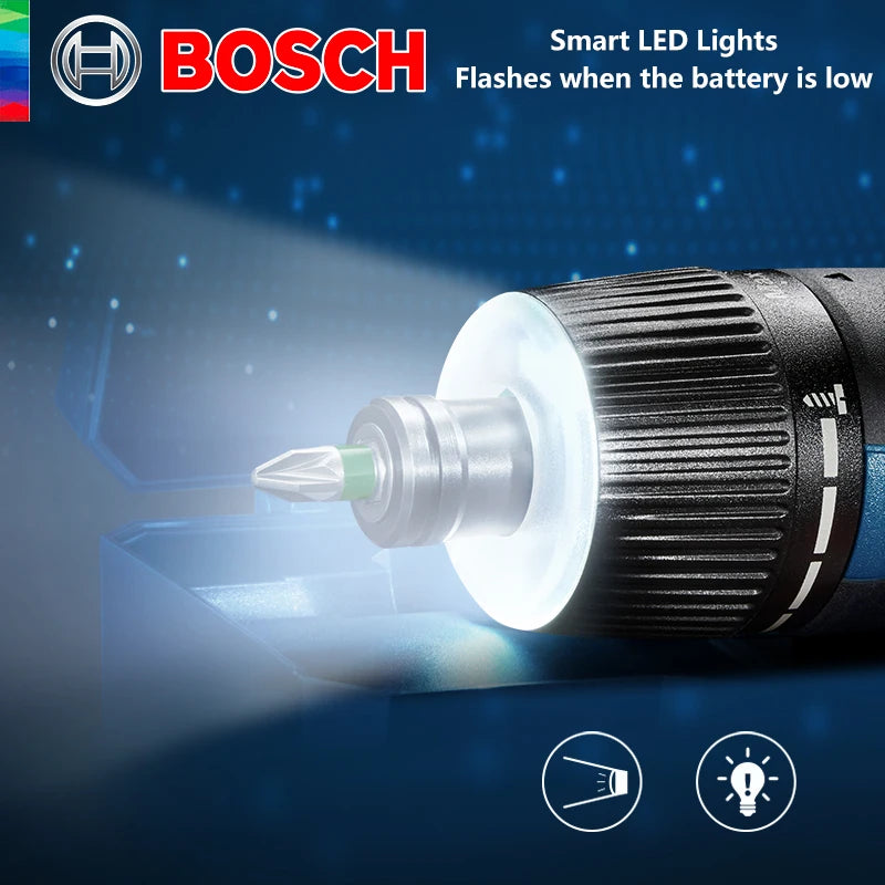 BOSCH GO 3 Cordless Screwdriver 3.6V Lithium-ion Battery Rechargeable Cordless Drill with Box Bosch GO3 Professional Tool Set