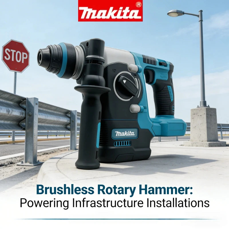 Martillo Rotativo Inalámbrico Makita 18V Sin Escobillas (Solo Herramienta)