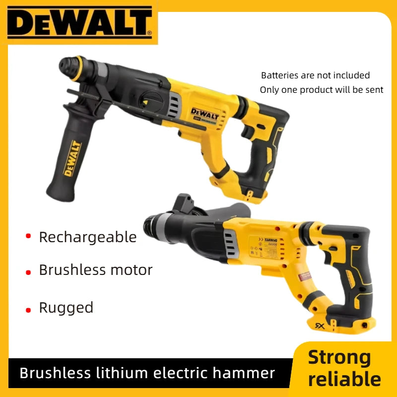 Martillo Percutor DEWALT DCH263 20V Sin Escobillas para Concreto (Solo Herramienta)