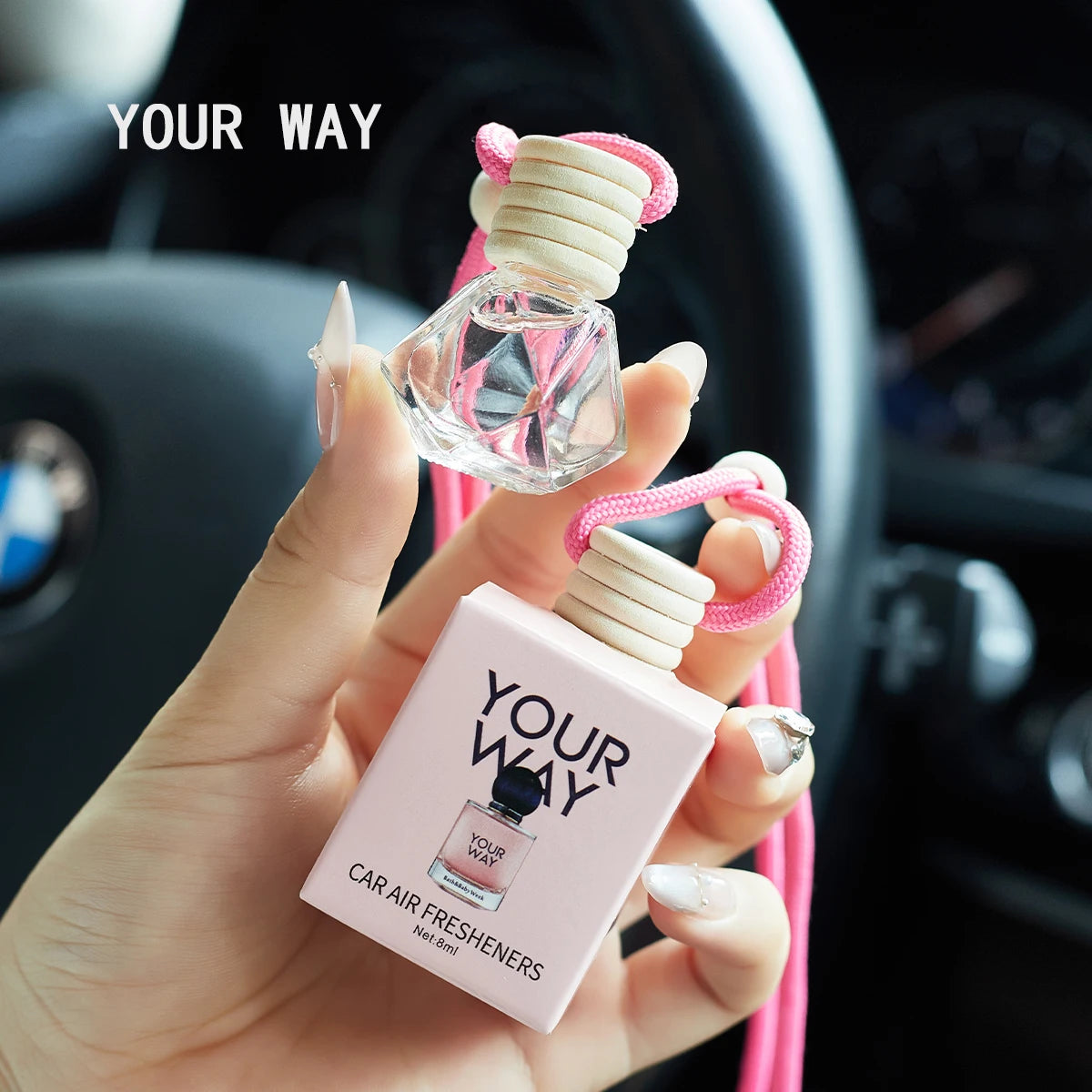 Ambientador Perfumado para Auto Fragancia de Larga Duracion