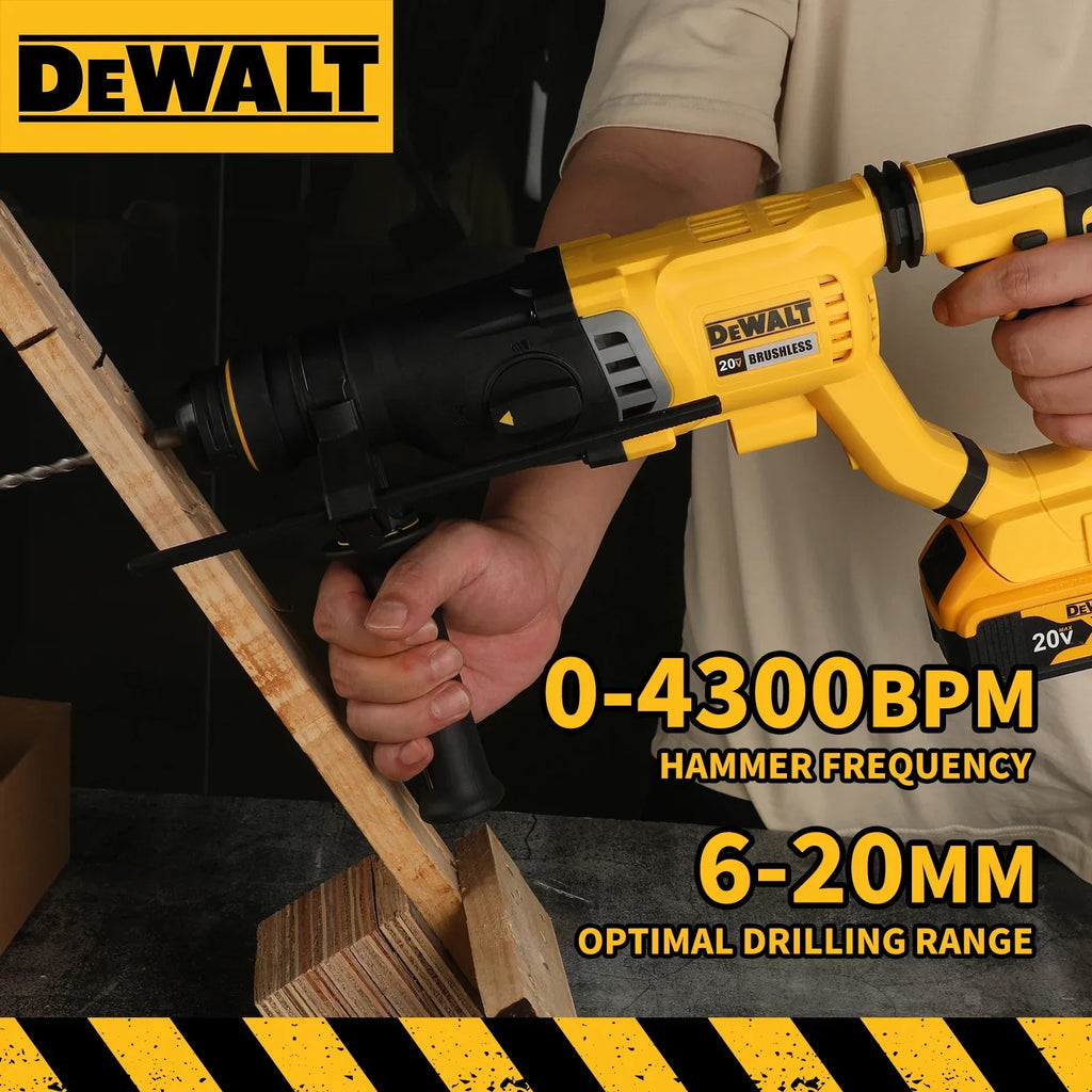 Martillo Rotativo Inalámbrico DEWALT SDS con Empuñadura en D