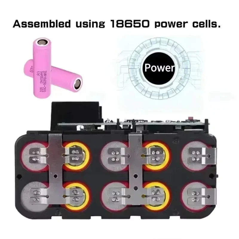 For Milwaukee 18v Battery, Replacement battery for Milwaukee drills, screwdrivers, angle grinders, wrenches