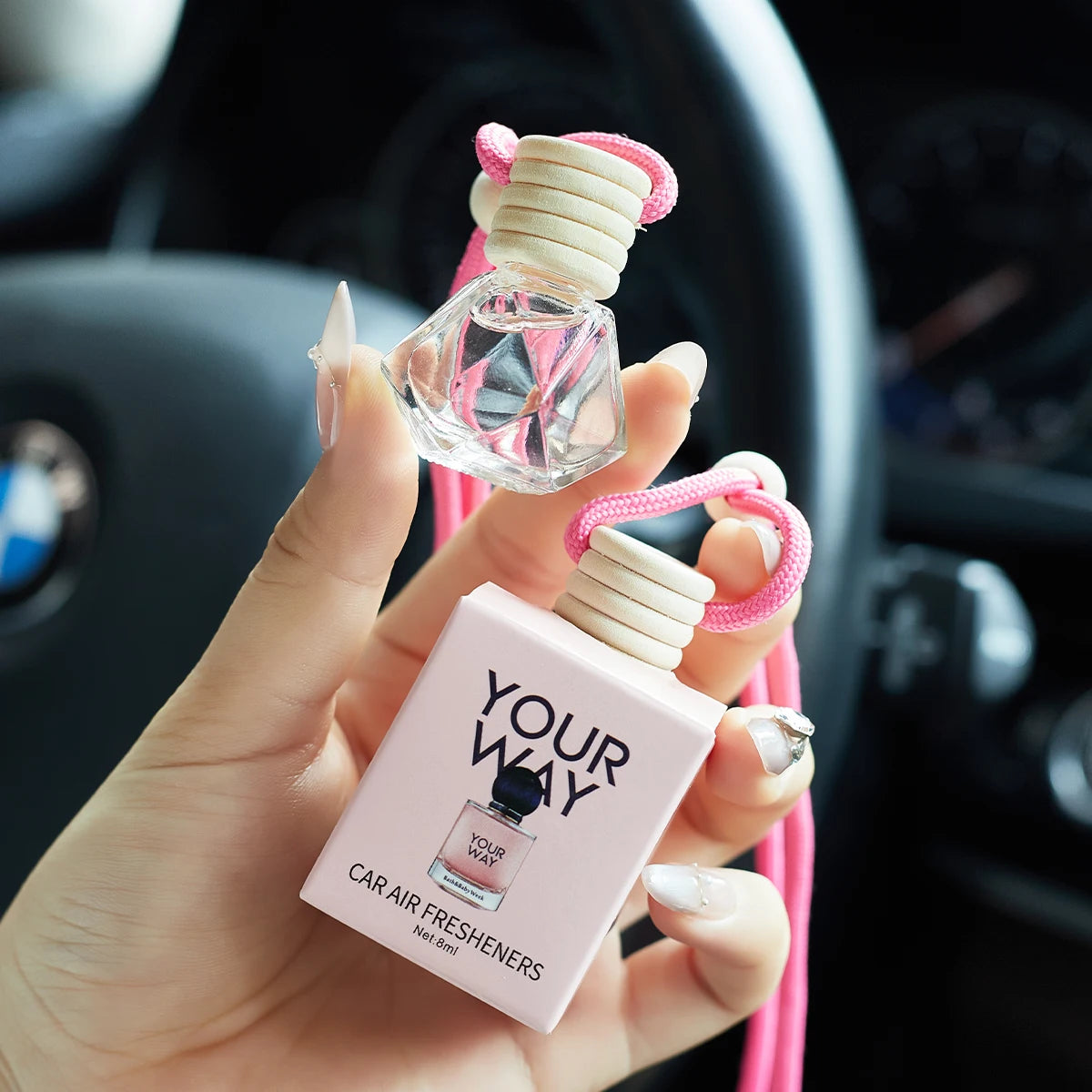 Ambientador Perfumado para Auto Fragancia de Larga Duracion