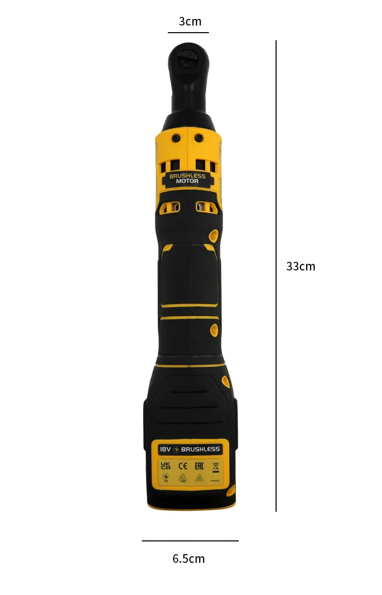 DEWALT DCF512 Ratchet Wrench Cordless Electric Impact Wrench 20V Battery 1/2 in 3/8 in Home Improvement Brushless
