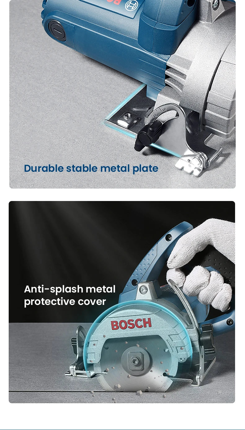Bosch Marble Cutting Machine GDC 140 GDM 13-34 Professional Handheld Electric Circular Saw Seamless High-Precision Fabrication