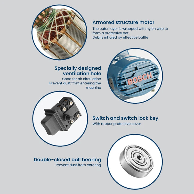 Bosch Marble Cutting Machine GDC 140 GDM 13-34 Professional Handheld Electric Circular Saw Seamless High-Precision Fabrication