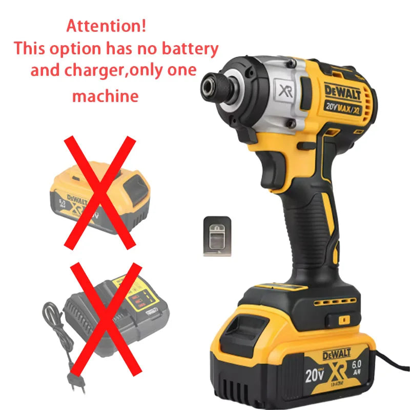 DEWALT DCD887 Compact Brushless Cordless Screwdriver 20V Battery with LED Light Wireless Electric Power Tool