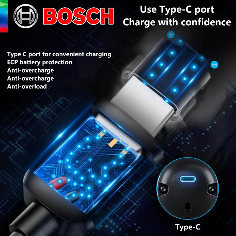 BOSCH GO 3 Cordless Screwdriver 3.6V Lithium-ion Battery Rechargeable Cordless Drill with Box Bosch GO3 Professional Tool Set