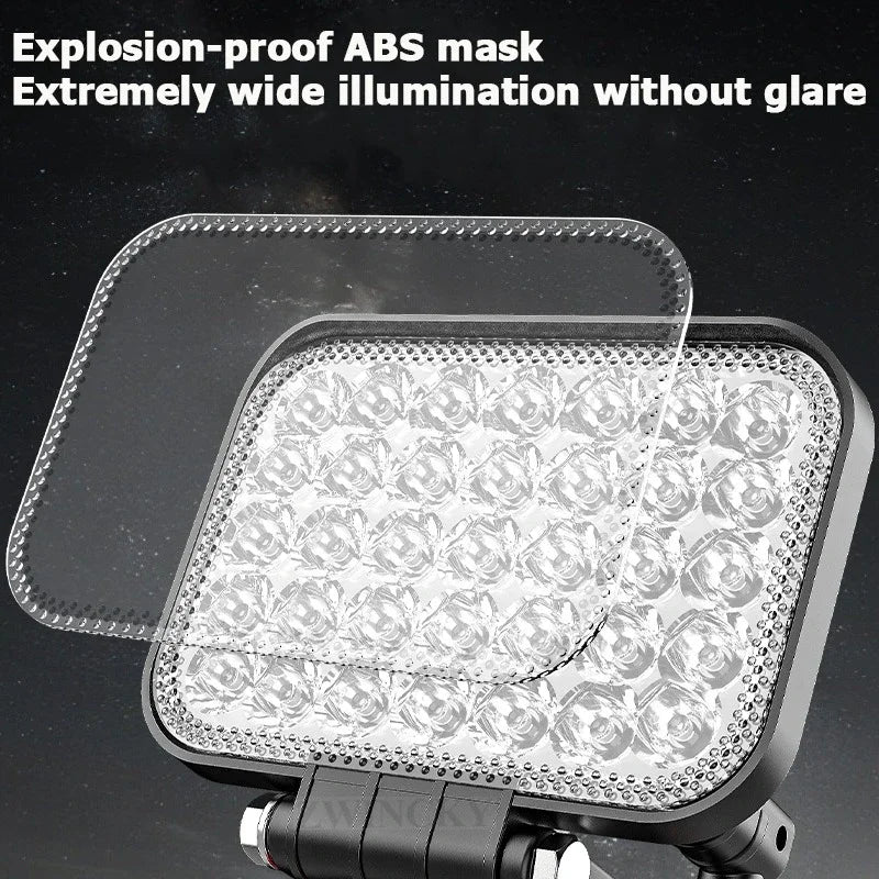 Led Light For Milwaukee Battery 18V Portable Spotlight Cordless Outdoor Work Fishing Handheld Emergency Tool Light No Battery