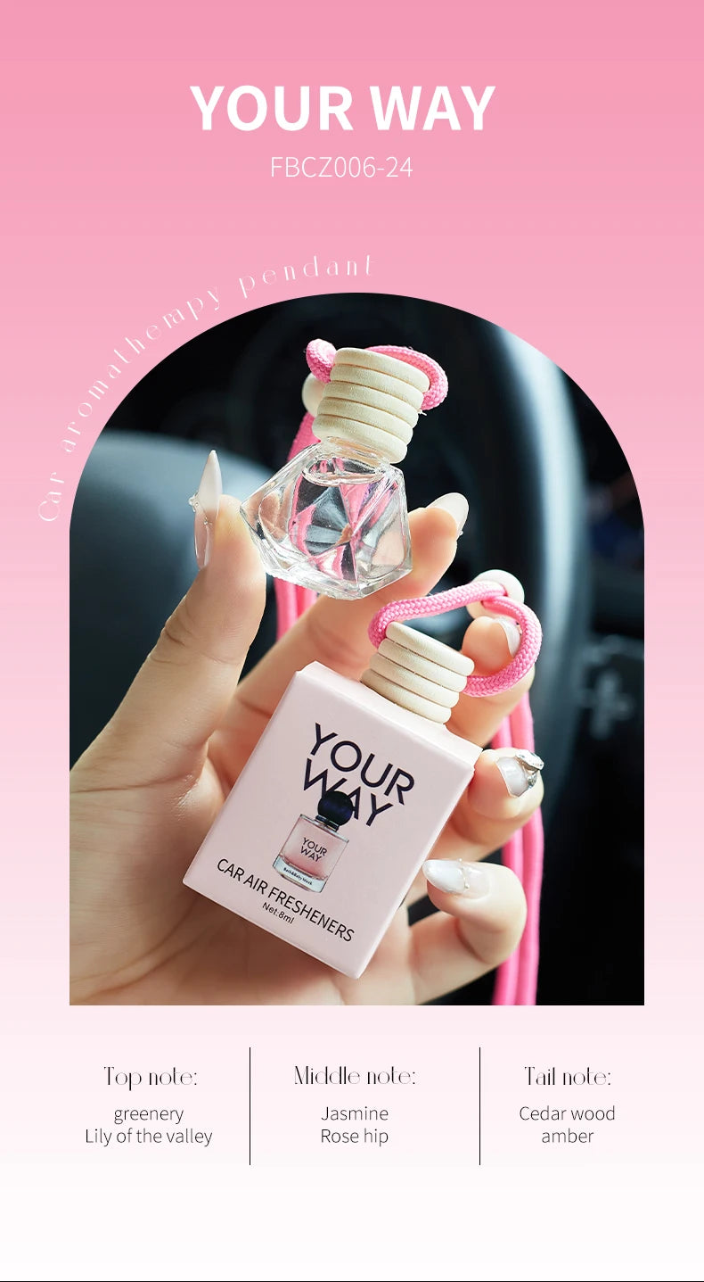 Ambientador Perfumado para Auto Fragancia de Larga Duracion