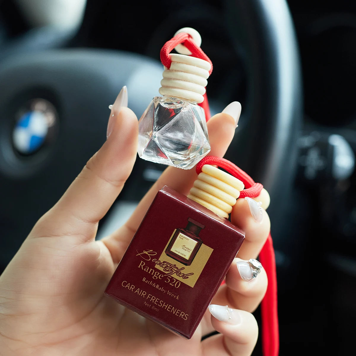 Ambientador Perfumado para Auto Fragancia de Larga Duracion
