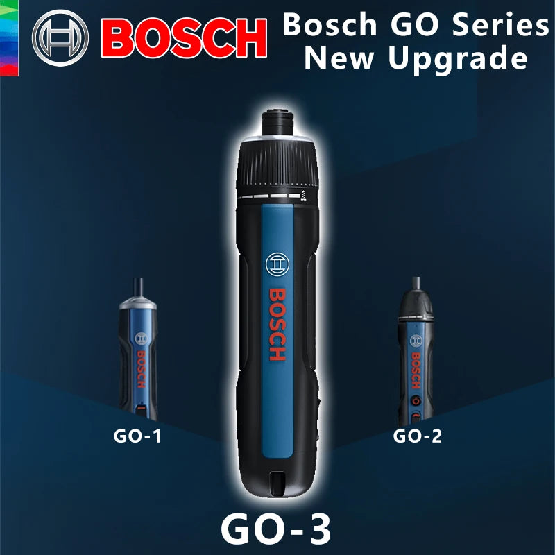 BOSCH GO 3 Cordless Screwdriver 3.6V Lithium-ion Battery Rechargeable Cordless Drill with Box Bosch GO3 Professional Tool Set