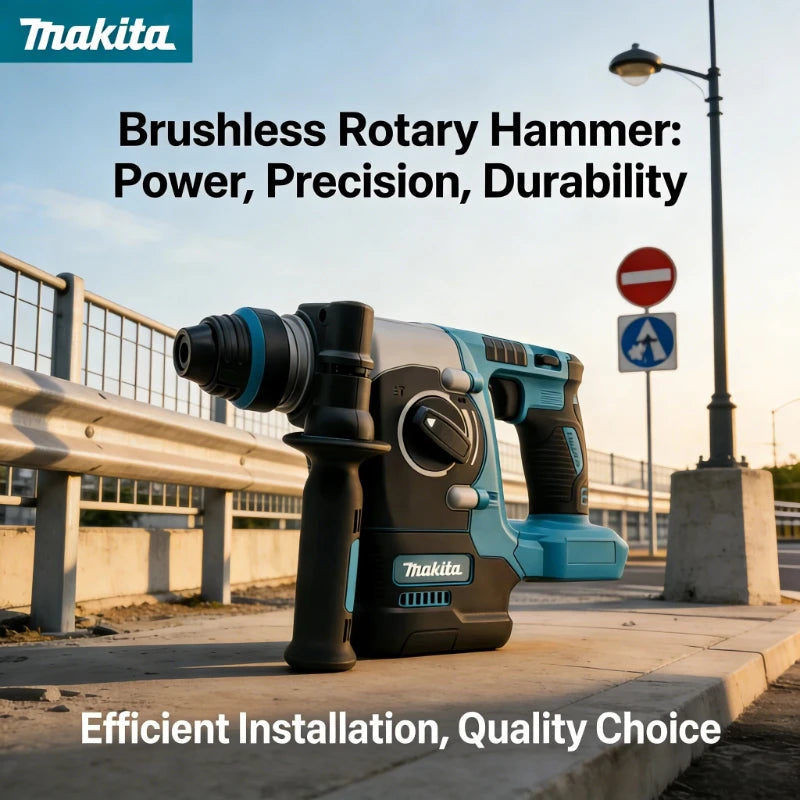 Martillo Rotativo Inalámbrico Makita 18V Sin Escobillas (Solo Herramienta)